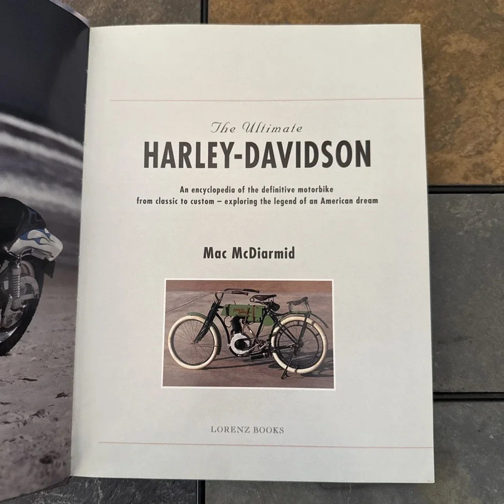 The Ultimate Harley-Davidson (2007) Hardcover by Max McDiarmid
